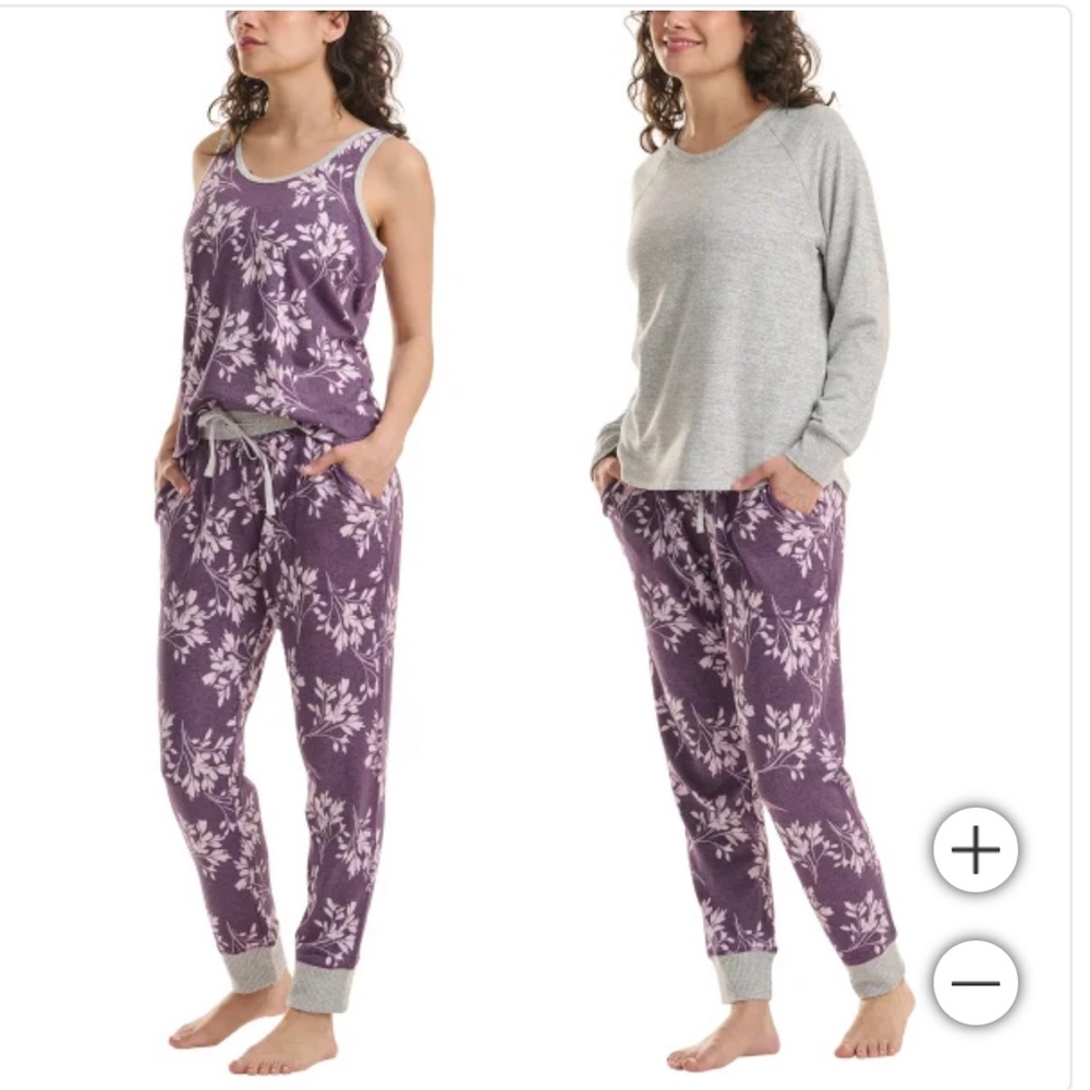NWT Live Love Lounge Ladies' 3-piece Lounge Set - Picture 2 of 4